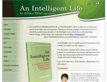 Tablet Screenshot of anintelligentlife.com